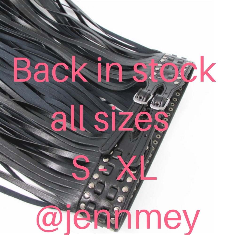Long Fringed Belt (only 2small left!!!) - Picture 3 of 5
